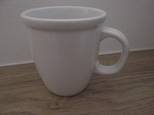 BODUM CORONA Becher Kaffeebecher Henkelbecher Kaffeetasse Porzellan Weiß *