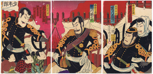 Kunichika kabukispiel - kunichika,