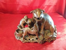 Alte Große Geschnitzte