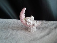 Deko-Figur/Engel/Halbmond/neu/