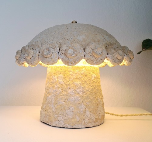Popcorn tischlampe diy lampe - diy,