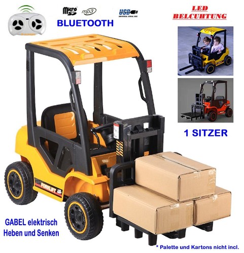 Kinderauto elektro gelb - kinderauto,