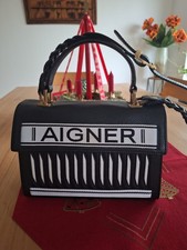 Aigner Damen Tasche schwarz