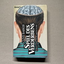 Spiel des Verderbens  Horror-Thriller von Clive Barker, Dt. Erstauflage