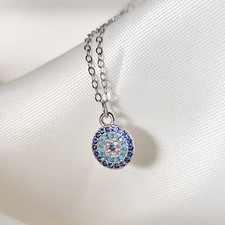 Auge Nazar Anhänger Halskette