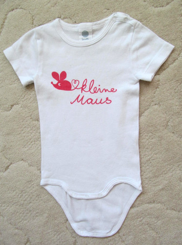 Sanetta kurzarm baby body - kurzarm,