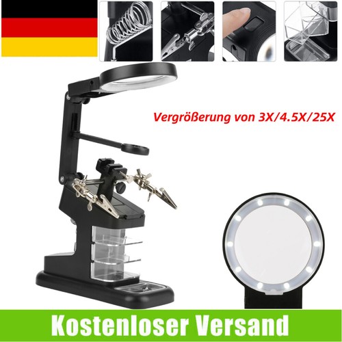 Dritte hand lupe - hand,