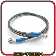 BREMSSCHLAUCH FLIED LUFTFAHRT MOTORRAD SCOOTER RACING UNIVERSAL 120cm GRAU