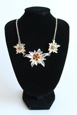 Halskette Kette Edelweiß