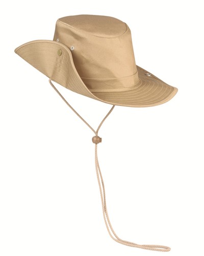 Buschhut druckknopf khaki - m.,