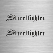 Streetfighter Aufkleber