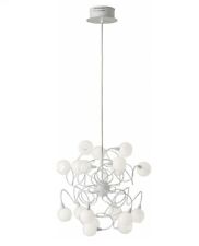 LED Deckenleuchte 18-flg. Pendelleuchte Hängelampe Pendel Leuchte Lampe Weiß G4 