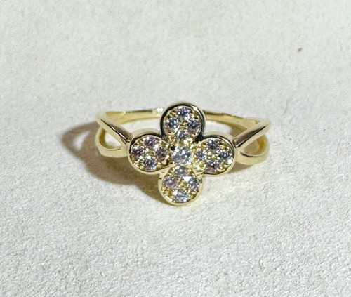 Massiver ring karat - ring, 10
