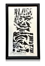 Hartwig Ebersbach - Woodcut Holzschnitt - 1997 - Signiert - Nummeriert 112/300