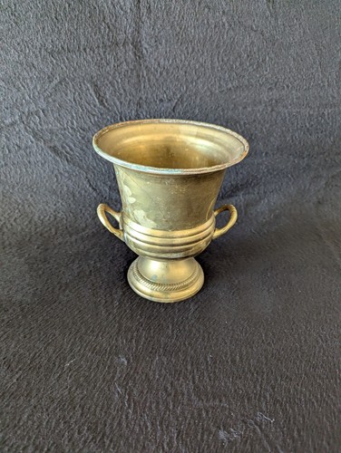 Vintage messing amphore - messing,