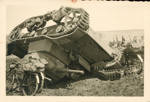 Foto wehrmacht panzer - wk,