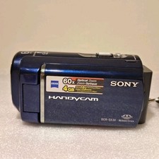 Sony DCR-SX30 Touchscreen Blau