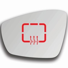 Spiegelglas Links Beheizbar