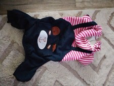  Hundekleidung Hundeoverall Hund Anzug 4Füße Jumpsuit RL36 cm  GR:S