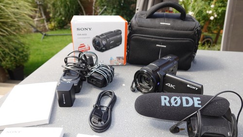 Sony fdr ax33 camcorder - 4k, +