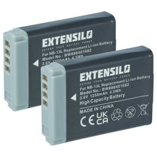 2x Akku für Canon PowerShot