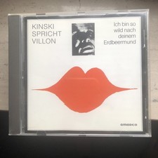 KINSKI SPRICHT VILLON - CD -