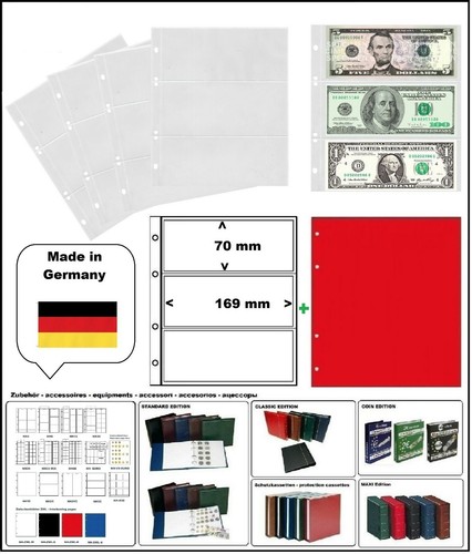 Banknotenhüllen numoh nh - numoh, 3c