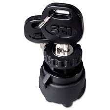 Schlüsselschalter 12V 15A 4 Positionen ON-OFF-ON-(ON) Ø22mm Zünd Schalt Schloss