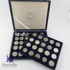 DDR Münzen, Gedenkmünzen der DDR, z.T. Silbermünzen, über 50 Stück (10317EB)