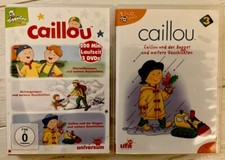 4x DVD  CAILLOU Lern DVD wertvoll 3-7 Jahre