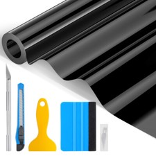 7D Auto Folie Glanz Schwarz