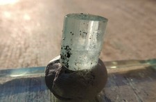 TOP Aquamarin Kristall aus Skardu Pakistan hellblau Farbe sehr transparent