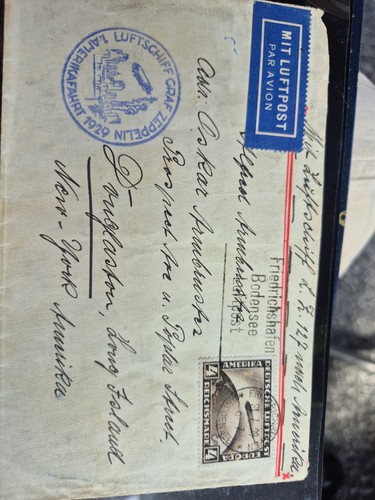 Zeppelin post amerika - post, 1.