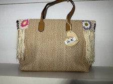 BOHO / IBIZA Style Umhängetasche Schultertasche mit Fransen & Glitzer*Auswahl