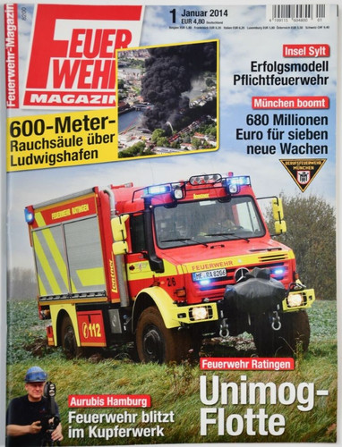 Feuerwehr magazin januar 2014 - feuerwehr-magazin,