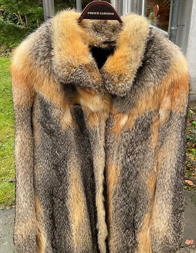 Grissfuchsjacke pelzmantel - grissfuchsjacke,