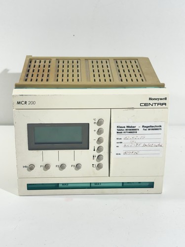 Honeywell centra mcr 200 - honeywell,
