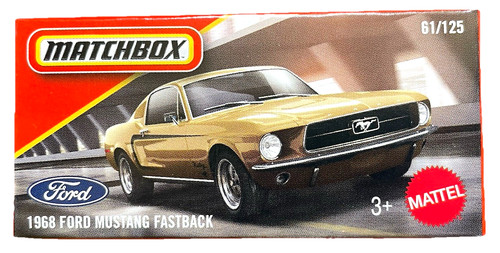 Matchbox 1968 ford - 1968, mustang