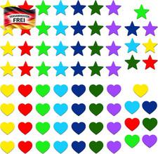 70 Stück bunte Magnetsterne