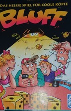Bluff Brettspiel das heisse Spiel für coole Köpfe von 1993 - vollständig