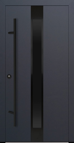 Haustür mit aluminiumzarge - haustür,