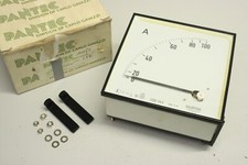 PANTEC CDE144 0-100A 138x138mm Anzeige Amperemeter Messgerät 3.CDE 144