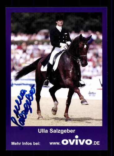 Ulla salzgeber autogrammkarte - ulla,