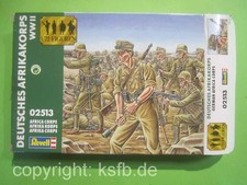 1:72 Revell #2513 WKII Deutsches Afrika Korps DAK Soldaten Wüste Tobruk Rommel