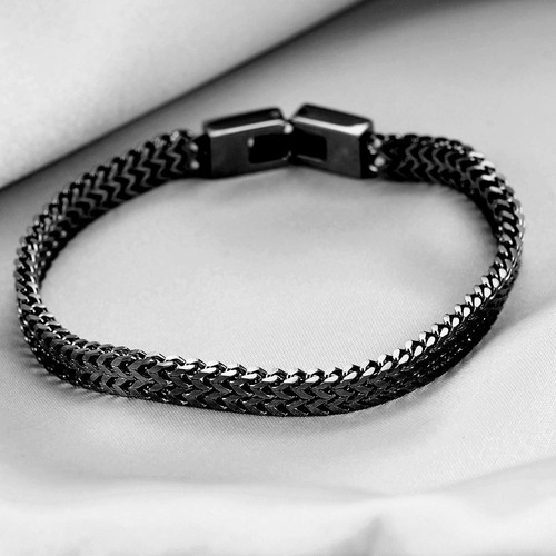 Edelstahl herrenarmband - edelstahl,