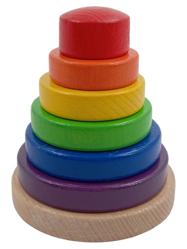 Haba regenbogen stapelturm - haba,