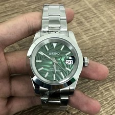 Herrenuhr Automatik NH35 (Seiko Werk) – 39mm, Edelstahl, Saphirglas, Grün