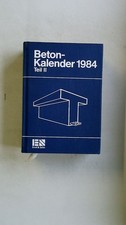 120095 BETON-KALENDER. 1984