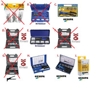 Gesipa , VVG + Promat Blindnietzangen / Muttern Sets - Sortimente