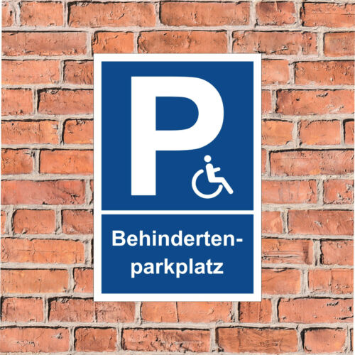 Schild parkplatz - schild,